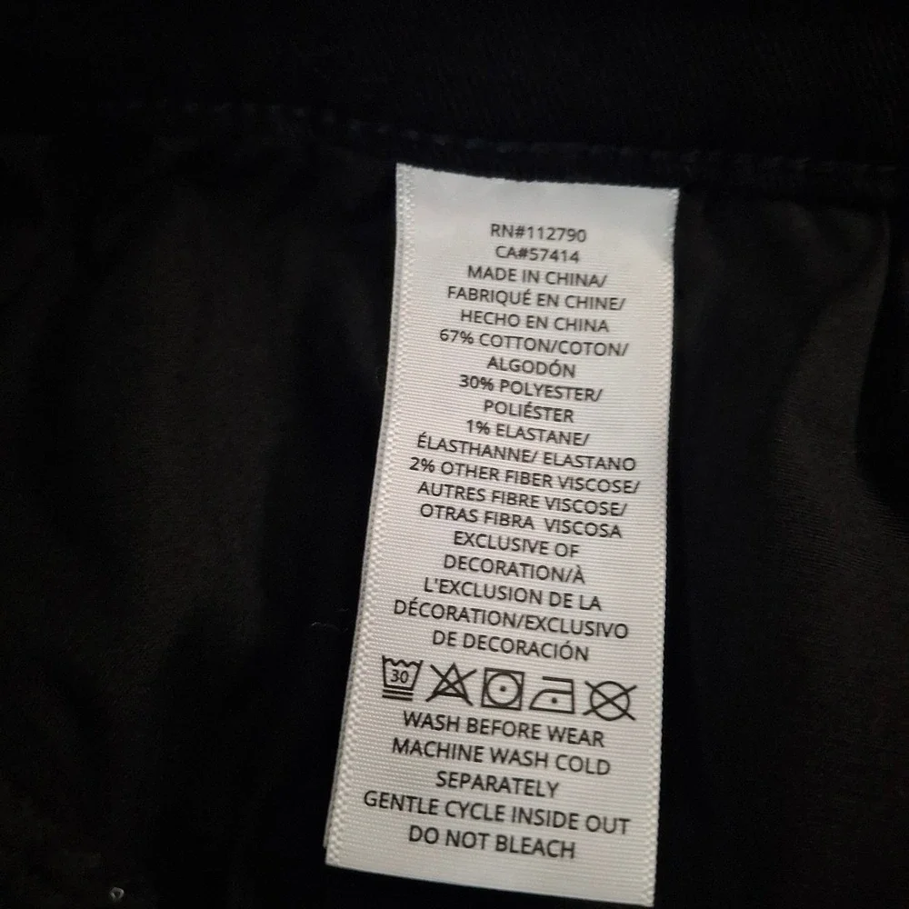 True Religion Ricky Flap SN Jeans Mens 36x32* Black Relaxed Straight